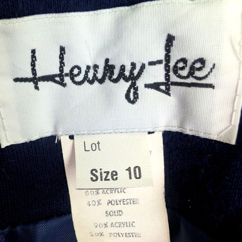 Vintage Crop Paisley Print Tailored Structured Designer Henry Lee Jacket Size 10 - Picture 9 of 14